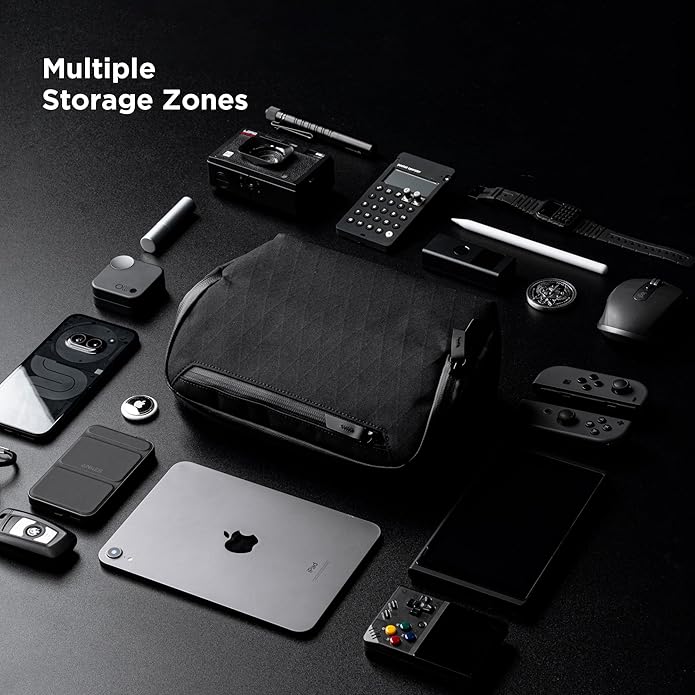 ALPAKA Vertex Pouch - Mens Sling Bag, Fits iPad Mini, Electronics & Accessories, Removable Strap, Weatherproof Fabric