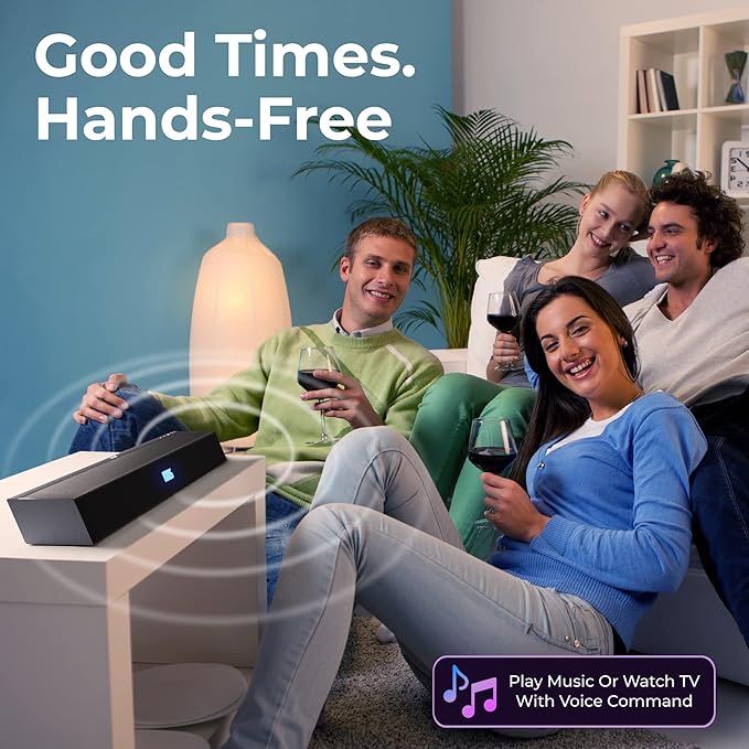 Philips Soundbar with Wireless Subwoofer, Dolby Atmos Sound bar for tv 2.1-Channel Bluetooth Surround Sound System for tv Home Theater Audio Speakers, DTS Play-Fi, Amazon Echo, Airplay 2,Compatible