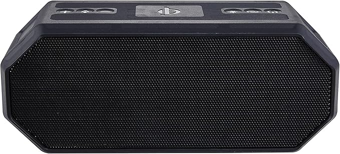 Altec Lansing - HydraBlast Wireless Portable Bluetooth Speaker, IP67 Waterproof for Parties, USB C Rechargeable Outdoor Speakers with Built in Phone Charger and LED Lights, 20 Hour Playtime