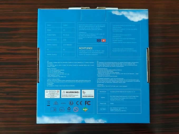 Loolinn | Drones for Kids Gift, Drone with Camera - Optical Flow Positioning Technology, 60 Minutes Long Flight Time, 3 Batteries, Stable Flight - Gift for Kids Boys Girls