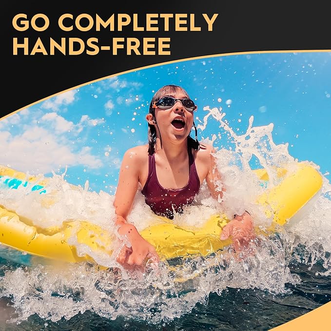 4K Thumb Action Camera, 128GB Wearable Mini Body Cam, with Magnetic Accessories, High Battery Capacity for 2H Vedio Time, Fit for Vlogging, Biking, Diving, Animals Recording