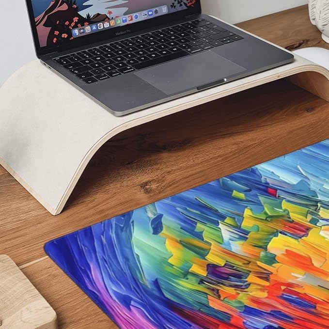 10 Pcs Large Custom Mouse Pad with Photo, Huge Customized Picture Mouse Pad, Personalized Mousepad with Picture Logo Text, for Home Office Setup16in*35.5in