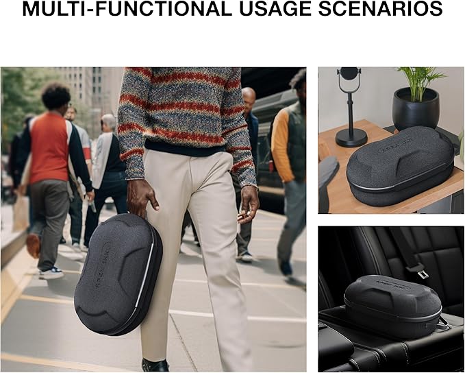 APEXINNO Large Carrying Case for Meta Quest 3, Quest 3S, Oculus Quest 2, and Apple Vision Pro – Hard Travel & Storage Bag Fits VR Headset with Elite Strap and Accessories