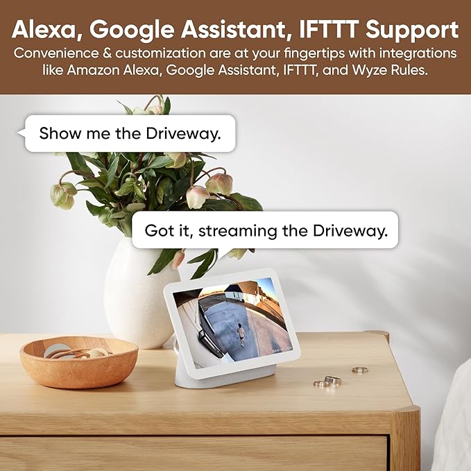 WYZE Floodlight Camera v2, Security Camera Outdoor, 2K HD with Color Night Vision, 2800-Lumen LEDs, 160° Wide View, 105dB Siren, Works with Alexa & Google Assistant, Wired, Free Expert Support