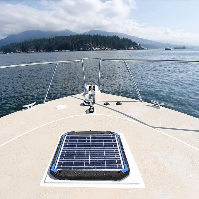 SUNER POWER 18W 12V Solar Battery Trickle Charger & Maintainer PRO, Built-in Intelligent MPPT Charge Controller, Waterproof 12 Volt Solar Panel Charging Kits for Car Auto Marine RV Trailer Boat Camper