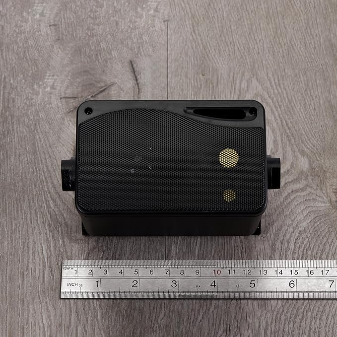 Pyramid 3-Way Indoor Outdoor Speaker System - 3.5 Inch 200W Pair of Mini Box Ceiling Wall Mount Speakers w/1" Tweeter, 3.25" Woofer, 1.75” Midrange - Home Theater Entertainment, PA System - 2022SX