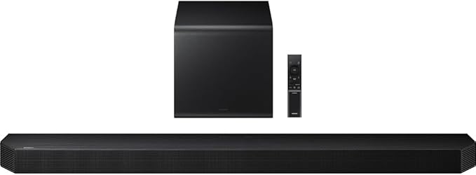 Samsung HW-Q800F 5.1.2ch Soundbar System (2025) Q-Symphony Bundle with SWA-9500S Wireless Rear Speakers, Tech Smart USA Premiere Movies Streaming and 2X 4K HDMI Cable