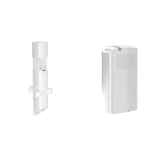 Taymac ParkPost Outdoor Power Enclosure with TR/WR GFCI Outlet PP55GW and Bluetooth Speaker Accessory Slide Cover PPSPW Bundle, White, Polycarbonate Power Stake and Bluetooth 5.2 Wireless Speaker