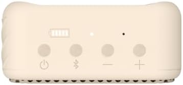 Klipsch The Austin Portable Bluetooth Speaker with a 1.5" Full Range Driver, IP67 dust and Waterproof Rating, 12 Hours of Playtime for a Premium Live Concert Experience - Cream