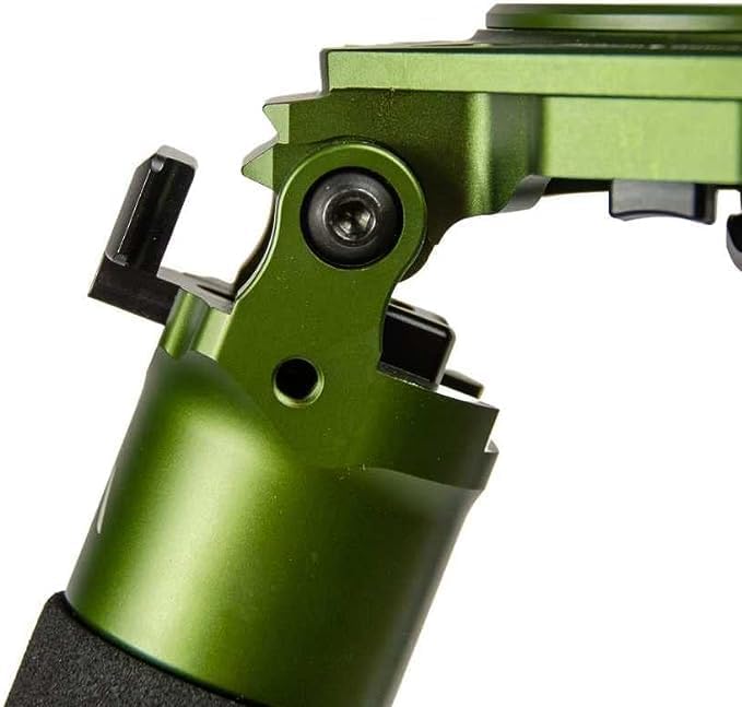 Traverse 2 Section Tripod - Carbon Fiber and Aluminum, stabile, Lightweight Tripod for Hunting, Shooting, Photography, Quick Deployment, Durable