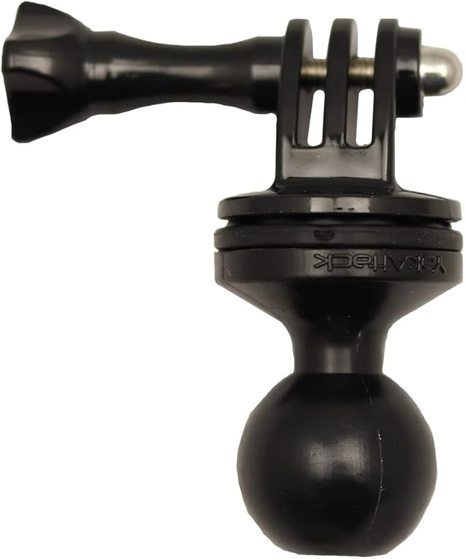 YakAttack Camera Ball | 1" Mounting Ball Compatible with 1/4"-20 Stud & GoPro Adaptors | Ideal for Action Cameras & DSLR Accessories | Yak Attack USA-Made