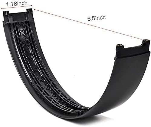 Studio 3 Headband Replacement Parts Accessories Studio 2 Headband Top Arch Band Pad Repair Kit Compatible with Studio 3.0/Studio 2.0 Headphones. (Defiant Black Red)