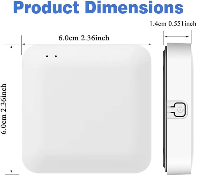 Zigbee 3.0 Smart Hub for Tuya & SmartLife APP - WiFi (2.4GHz Required) + Bluetooth Dual Mode Gateway, Compatible with Alexa & Google Home for Smart Home Automation