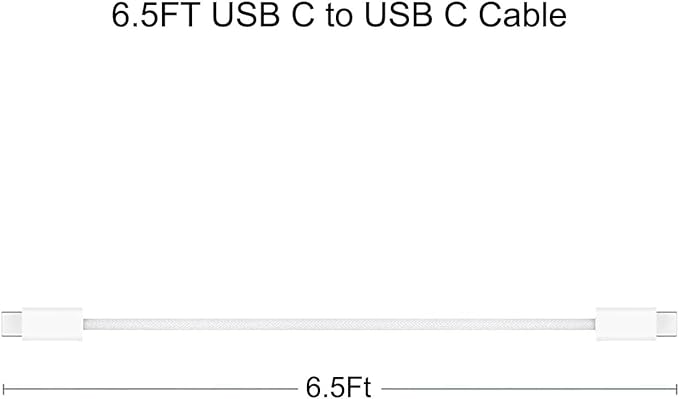6FT iPad USB C Cable 20W Wall Charger for iPad 11th A16 10th, 12.9-inch iPad Pro 3rd/4th/5th/6th/M4, 11-inch iPad Pro First/2nd/3rd/4th/M4, iPad Air 4th/5th/M2/M3, iPad mini/mini Pro A17 Charging Cord