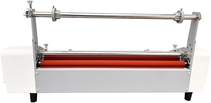 Updated Hot Cold Roll Laminator 17.32"/A2+ Digital Thermal Laminating Machine Single/Dual Sides Lamination for Printing Shops, Advertising Company