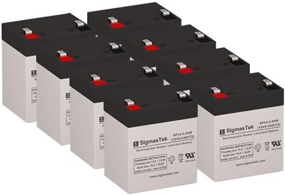 APC SUA3000RMUS UPS Replacement Batteries - Set of 8