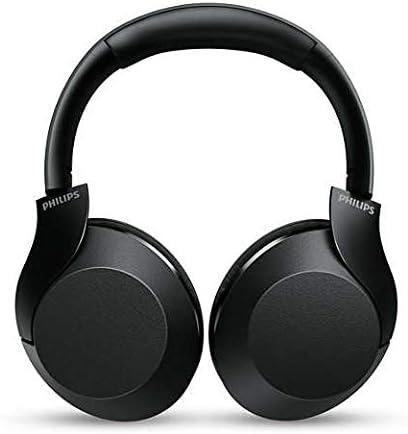 Philips PH802 Wireless Bluetooth Over-Ear Headphones Noise Isolation Stereo with Hi-Res Audio, up to 30 Hours Playtime with Rapid Charge (TAPH802BK)