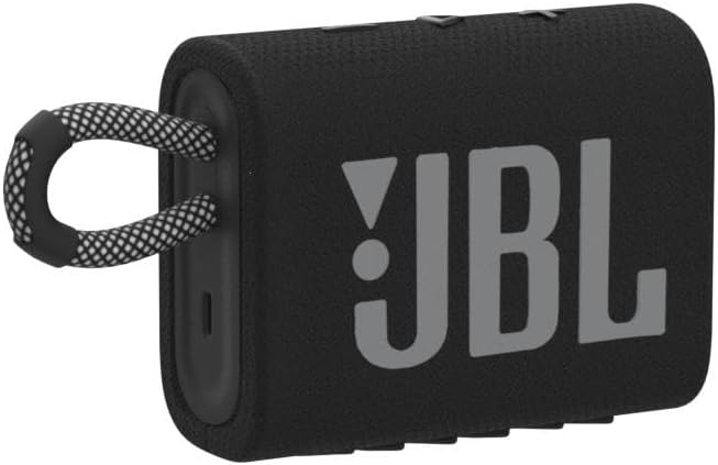 JBL Go 3 Portable Bluetooth Speakers (JBLGO3REDAM) and (JBLGO3BLKAM)
