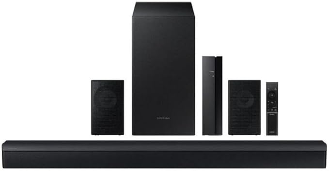 Samsung B-Series 4.1.CH Soundbar & Rear Speakers w/Subwoofer Bluetooth HW-C47M/ZA (Renewed)