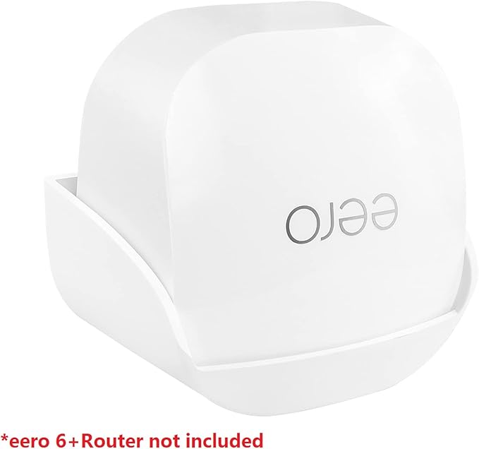 Wall Mount for eero 6 Plus Dual-Band Mesh Wi-Fi 6 (Strongly Adhesive Two-Way Installation, 1 Pack)
