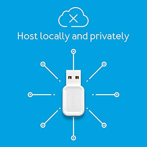 Aeotec Z-Stick 7 Plus, Zwave Plus USB to Create Z-Wave hub, Gateway Controller with 700 Series ZWave, SmartStart and S2, Works with Raspberry Pi 4, Compatible with Home Assistant