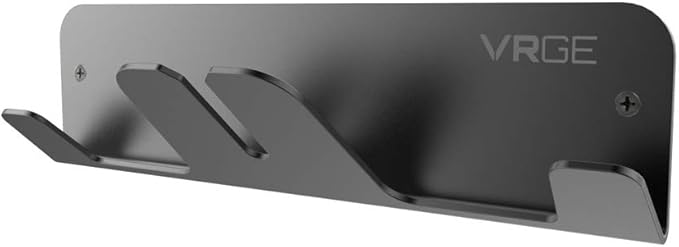 VRGE VR Wall Mount Storage Stand Hook - for Meta/Oculus Quest 3/2 - Rift-S - HTC Vive Pro - PS5 VR2 - Valve Index and Mixed Reality Headsets
