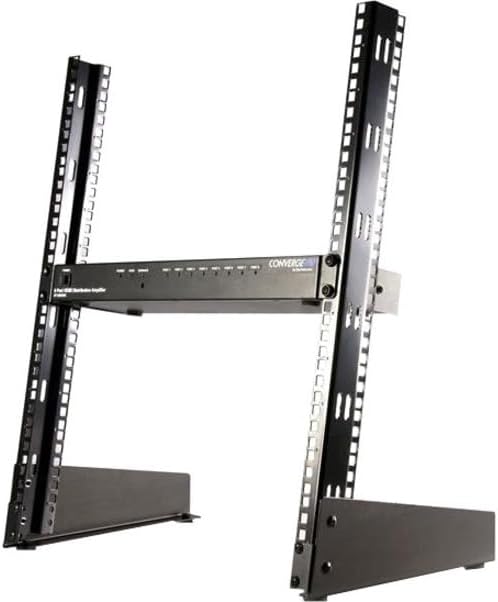 StarTech.com 12U Open Frame Server Rack - 19" 2 Post Network Rack – Free Standing Audio Video & IT Equipment (RK12OD)