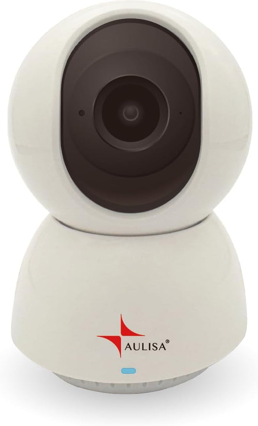 2K Home Monitoring Camera with Night Vision, 360° Pan/90° Tilt, Human Tracking, Two-Way Audio, Wi-Fi Setup, and 256GB Storage