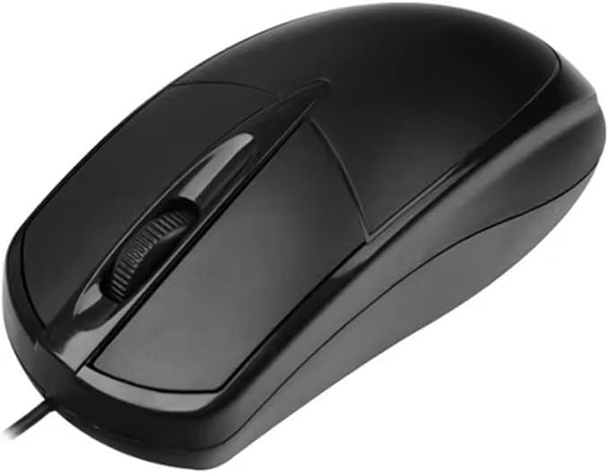 Wired Computer Mouse, USB Optical Mouse for Gaming,Home,Business and Office Work,Black Wire Computer Mice Compatible with Laptop Pc Computer Mac Desktop.
