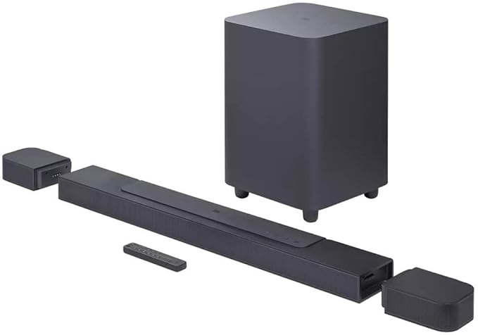 JBL JBLBAR700PROBLKAM-Z 5.1-Ch Detach Surround Speakers Soundbar System - Certified Refurbished