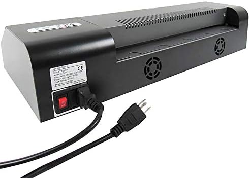 TruLam 12.5" Pouch Laminator with Variable Temperature and Speed | Compatible with 3 Mil - 10 Mil Thermal and Cold Pouches | Laminates Documents & Photos | Low to Medium Volume Use | 1-Year Warranty