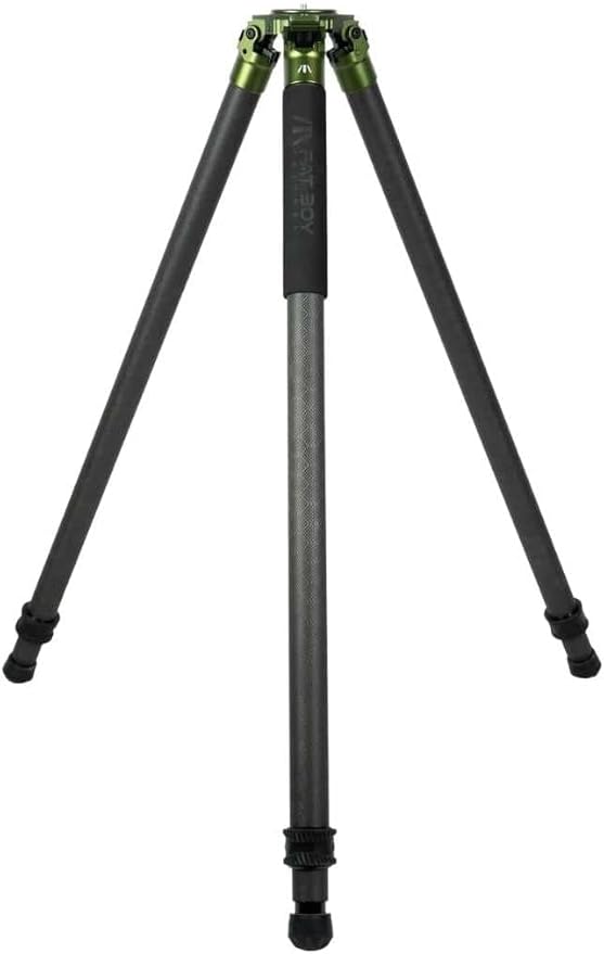 Traverse 2 Section Tripod - Carbon Fiber and Aluminum, stabile, Lightweight Tripod for Hunting, Shooting, Photography, Quick Deployment, Durable