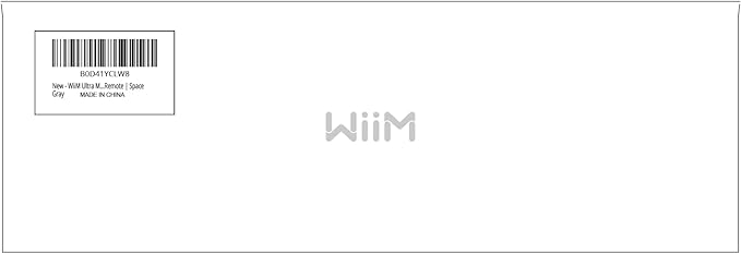 WiiM Ultra Music Streamer & Digital Preamp | 3.5" Touchscreen, Compatible with Google Cast & Alexa, Stream Spotify, Amazon Music, Tidal & More | HDMI ARC, Phono Input & Headphone Output | Space Gray