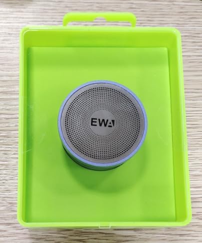EWA A109mini Bluetooth Speaker with bass Radiator, Enhanced Impactive Bass, Portable Loud Speake, Perfect Travel Wireless Speaker for Home, Hiking and More