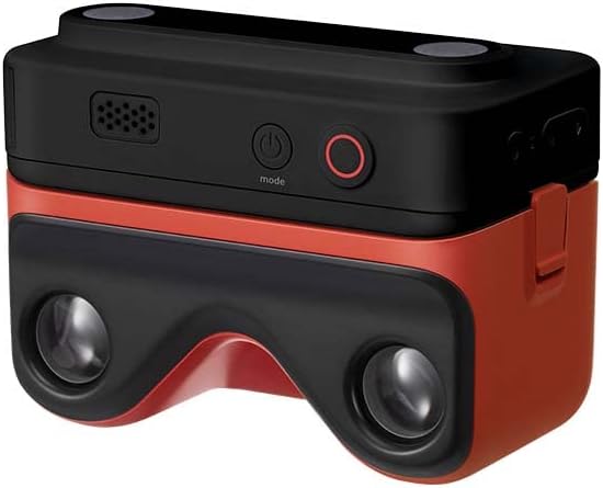 KanDao QooCam EGO - Viewer-Integrated 3D VR Camera, 24MP/8K Photos/4K 60FPS Videos Stereoscopic 3D Instant Display Camera