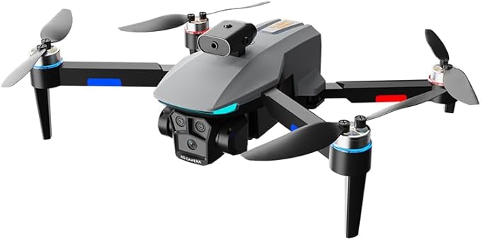 Upgraded Foldable Drone, Ideal for Indoor & Outdoor, Remote Control Drone, 360° Intelligent Obstacle Avoidance, with Screen, One Click Landing, One Key Take Off