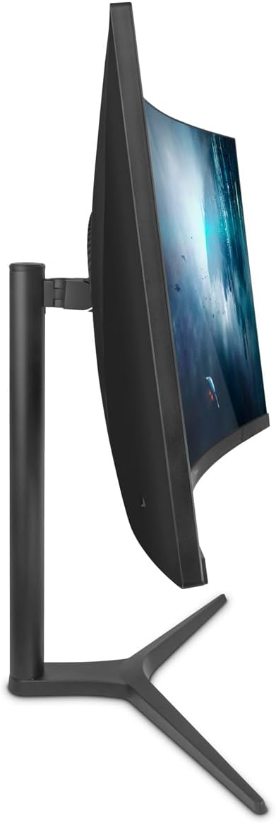 YEYIAN 34 inch Ultrawide Curved 180Hz Gaming Computer Monitor 1ms 1500R VA Screen PC, 21:9 WQHD (3440x1440), 178°Viewing Angle, sRGB 129%, DCI-P3 92%,FreeSync,HDMI x2,DP1.4 x2,Tilt Adjustable