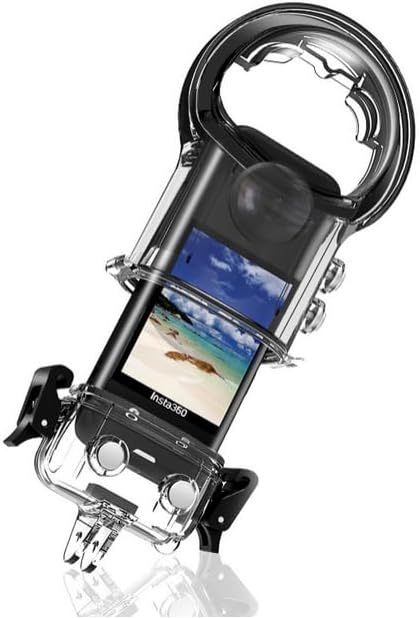 Waterproof Housing Case for Insta360 X5,50M Dive Case Protective Underwater Shell with Bracket Mount Adapter Accessories