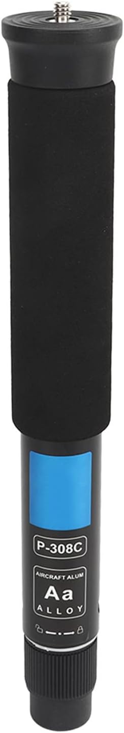 62 Inch Camera Monopod, 8 Sections Heavy Duty Monopod, Aluminum Photography Unipod Stick Trekking Pole with 1/4in to 3/8in Conversion Screw