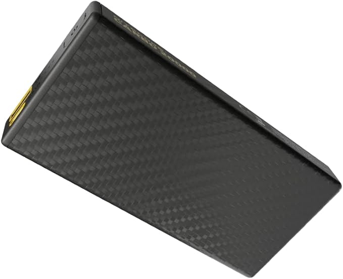 Nitecore Carbo 20000 Lightweight 20000mAh Power Bank for Outdoor, QC PD Quick Charge, USB & USB-C Dual Ports Waterproof Impact Resistant with Lumentac USB Cable