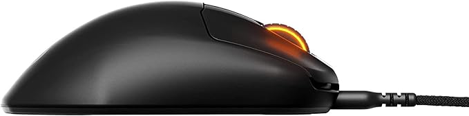 SteelSeries Esports Mini FPS Gaming Mouse Ultra Light 61g – Prime Mini Edition – 5 Programmable Buttons – 18K CPI TrueMove Pro Sensor – Magnetic Optical Switches - Customizable - RGB Lighting – PC/Mac