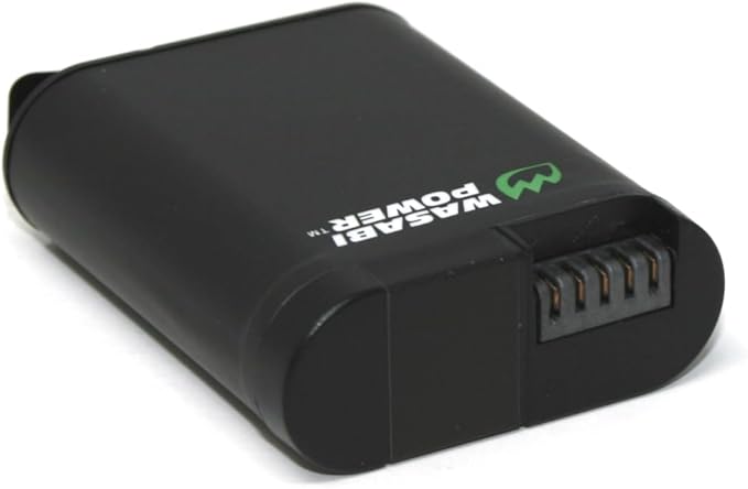 Wasabi Power HERO13 Battery (2-Pack) and Dual USB Charger Replacement for GoPro Hero 13 Black
