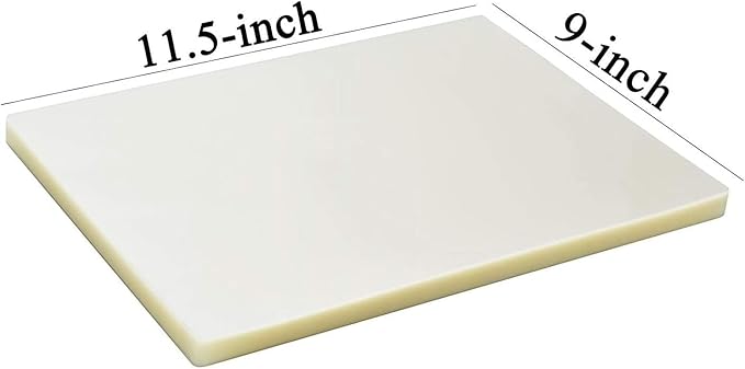 RyhamPaper Thermal Laminating Pouches, Laminating Sheets 8.9 x 11.4-Inches/Letter Size/5 mil, 100 Pack Laminator Sheets for Sealed Document, Cards, Clear Laminated Finish, Round Corner, Waterproof