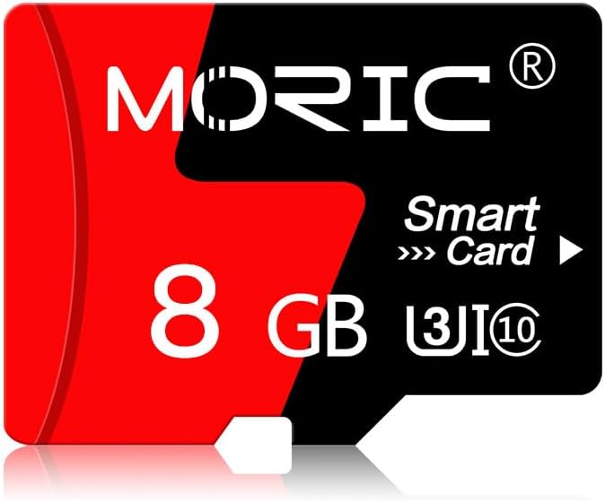 2 Pack 8GB Micro SD Card with SD Adapter High Speed Memory Card,C10 A1 Memory TF Card for Camera/Dash Cam/Smartphone/Tablet/Drone