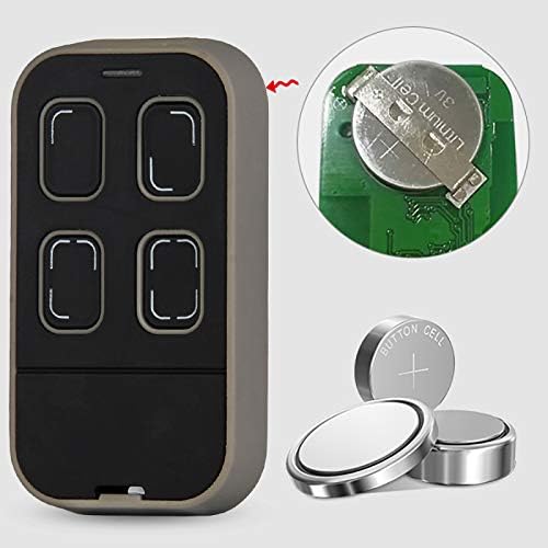 Universal Garage Door Remote Universal Gate Opener Remote Cloning Homelink Programmable Learning 4-Buttons Multi Frequency 280MHZ-868MHZ 2019 Upgraded New Version
