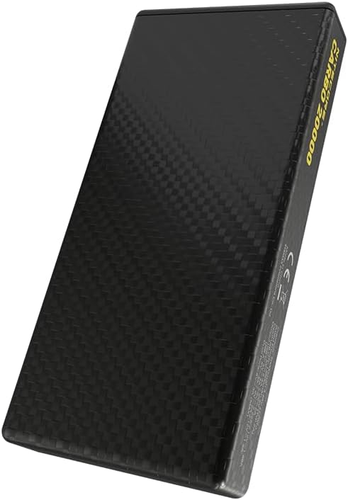 Nitecore Carbo 20000 Lightweight 20000mAh Power Bank for Outdoor, QC PD Quick Charge, USB & USB-C Dual Ports Waterproof Impact Resistant with Lumentac USB Cable