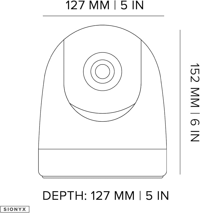 SiOnyx Nightwave Analog Camera, Rugged Ultra-Low Light Night Vision Marine Camera, Flexible Connectivity, Temporary and Permanent Mounting Options, DIY Installation, Gray