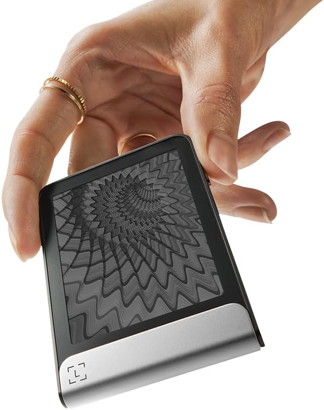 Bundle Ledger Flex + Magnet Folio - Now Including Ledger Recovery Key - Discover The World's Most intuitive Hardware Wallet, Enhanced with a Quick, Easy Backup Access