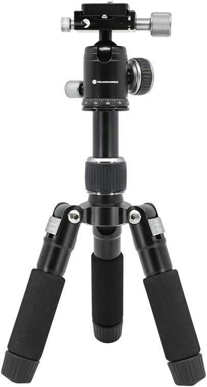 Heavy Duty Lightweight Tripods by foldio foldable studio, Portable Cell Phone & Camera Tripods with Phone Holder, for iPhone, Android, Tripod for Photo Video Shooting (Tripod 50V)