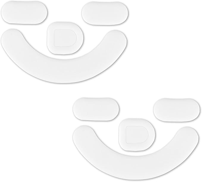 2 Pack V2 Pro Wireless Gaming Mouse Feet Sliding Stickers, Mice Glass Skates Pad, Replacement Glide Stickers for Smooth Control and Precision on Any Gaming Surface (Glide Mice Skates, PTFE)